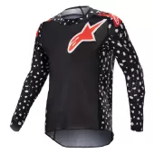 Dětský motokrosový dres Alpinestars Youth Racer North black/red