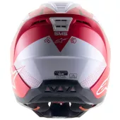 Motokrosová helma Alpinestars S-M5 Rayon red/white matt