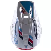 Motokrosová helma Alpinestars S-M5 Action white/blue glossy