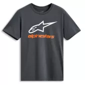 Tričko Alpinestars Always 2.0 charcoal/white/orange