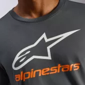 Tričko Alpinestars Always 2.0 charcoal/white/orange