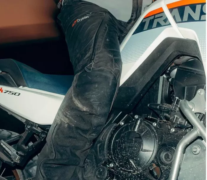 Dámské adventure kalhoty Alpinestars Stella Andes V4 Drystar black