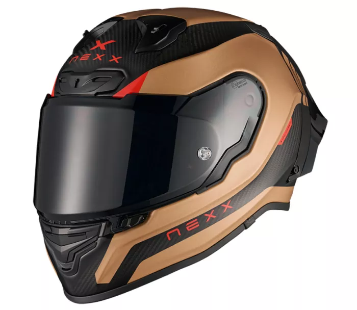 Integrální helma NEXX X.R3R Apex carbon copper MT