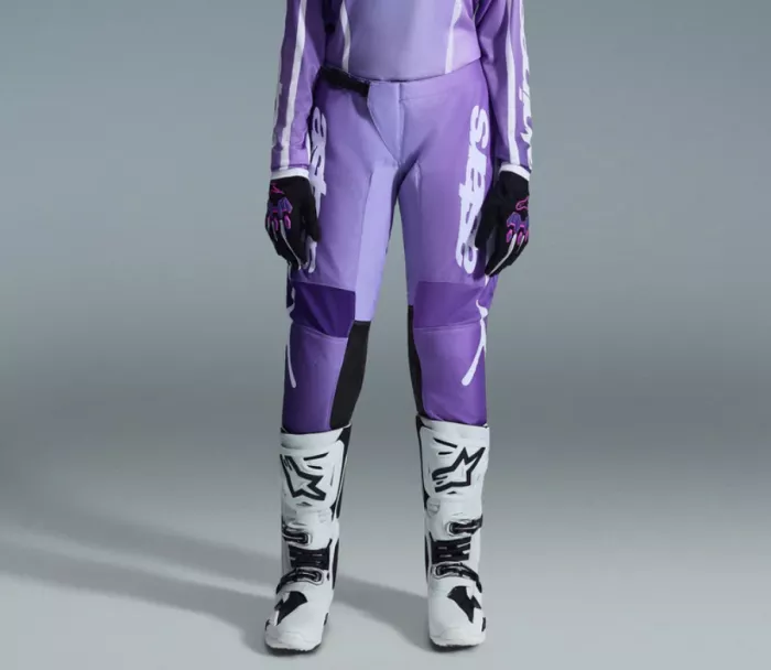Dámské kalhoty Alpinestars Fluid Apex violet/white