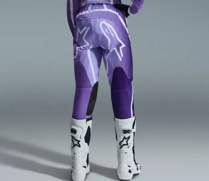 Dámské kalhoty Alpinestars Fluid Apex violet/white