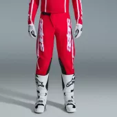 Kalhoty na motokros Alpinestars Fluid Apex red/white
