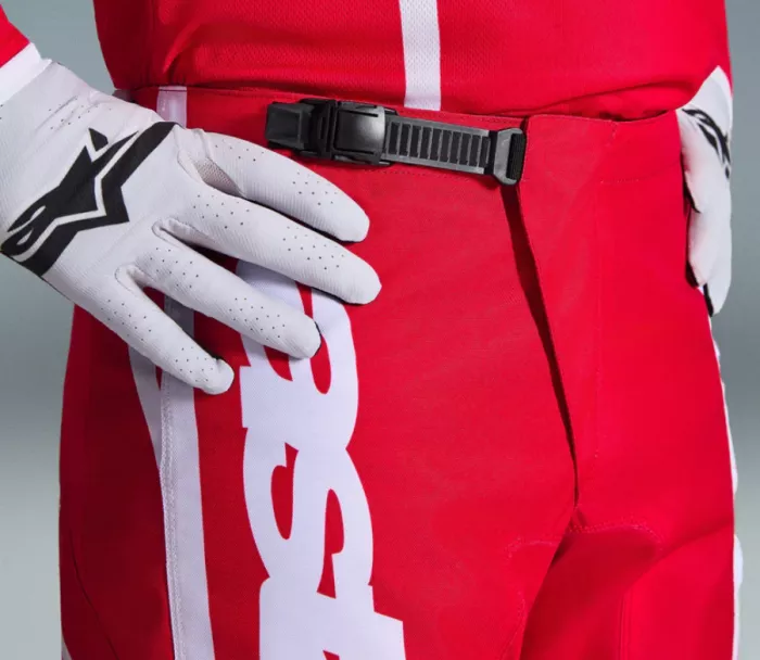 Kalhoty na motokros Alpinestars Fluid Apex red/white