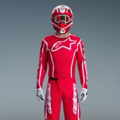 Motokrosový dres Alpinestars Fluid Apex red/white