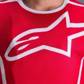 Motokrosový dres Alpinestars Fluid Apex red/white