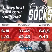 Ponožky American Socks AS203 Freedom is a Lie