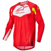 Motokrosový dres Alpinestars Techstar Factory red/white/yellow