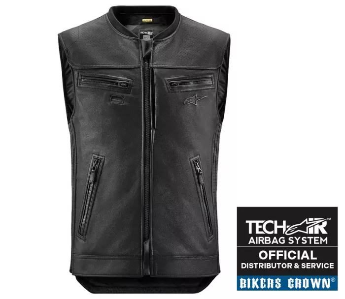 Airbagová vesta Alpinestars Tech-Air® 3 V2 Leather black vest