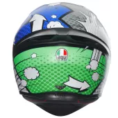 Helma na motorku integrální AGV K1 S Bang Matt Italy/Blue