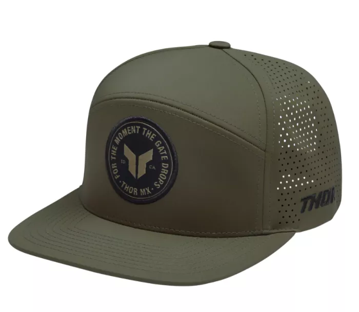 Kšiltovka Thor Badge Heather olive