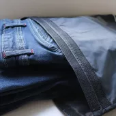 Dámské džíny na moto Trilobite Parado monolayer AAA slim fit ladies jeans black (Prodloužené)