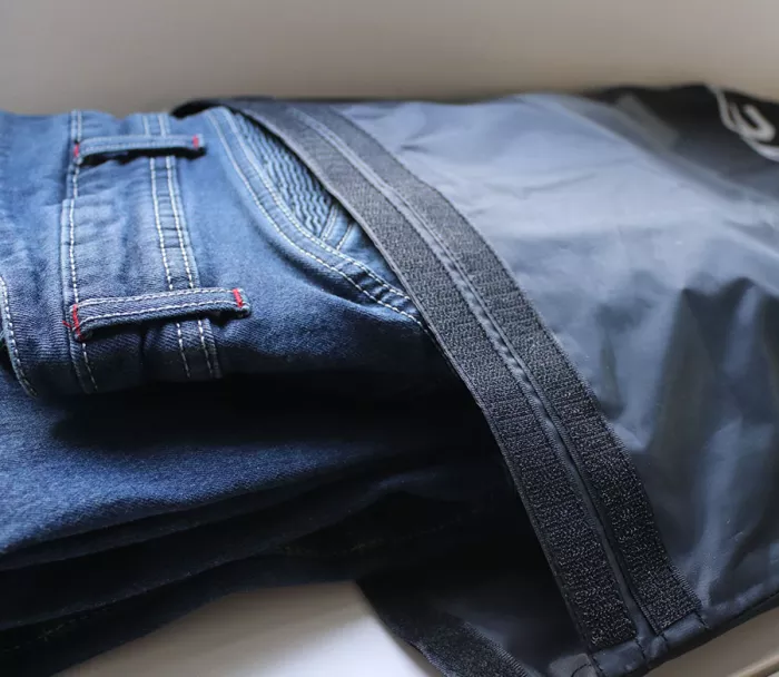 Dámské džíny na moto Trilobite Parado monolayer AAA slim fit ladies jeans black (Prodloužené)