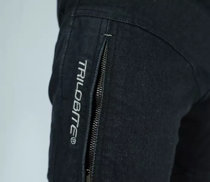 Dámské džíny Trilobite Parado doublelayer AAAA slim fit black level 2