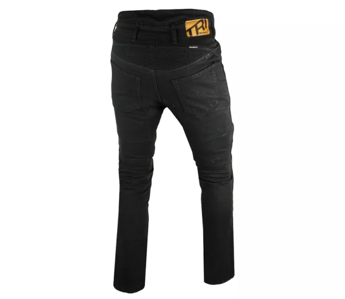 Kalhoty na moto Trilobite Parado doublelayer AAAA slim fit men jeans black level 2 (prodloužené)