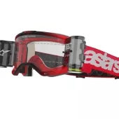 Brýle na motokros Alpinestars Vision 5 Blaze red/clear roll-off