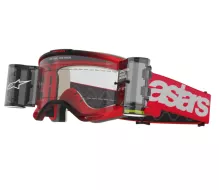 Brýle na motokros Alpinestars Vision 5 Blaze red/clear roll-off