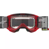 Brýle na motokros Alpinestars Vision 5 Blaze red/clear roll-off