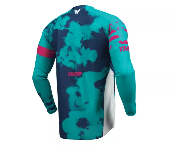 Pánský dres Thor Launchmode Bleach white/aqua