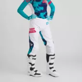 Dámské kalhoty Thor Launchmode Bleach white/aqua