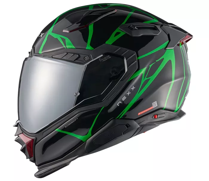 Integrální helma NEXX X.WST 3 B-SIDE black/green