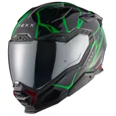 Integrální helma NEXX X.WST 3 B-SIDE black/green