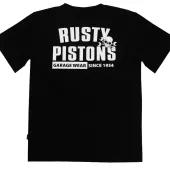 Rusty Pistons RPTSM92 Burnyard black triko