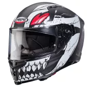 Helma na moto Caberg Avalon X Punk matt grey/white/red