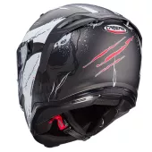 Helma na moto Caberg Avalon X Punk matt grey/white/red