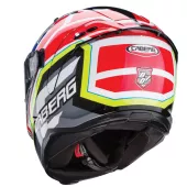 Helma na moto Caberg Avalon X Track black/yellow fluo/red fluo/blue