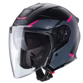 Helma na motorku Caberg Flyon II black/grey/fuchsia