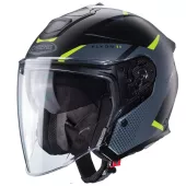 Helma na motorku Caberg Flyon II black/grey/yellow fluo