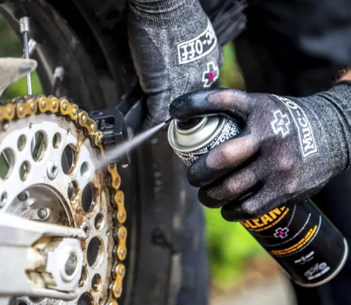 MUC-OFF MOTORCYCLE CHAIN CLEANER 400 ml - Čistič moto řetězů