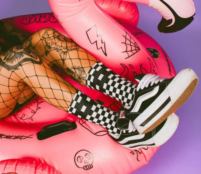 Ponožky American Socks Checkerboard