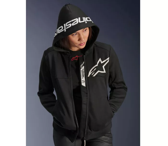 Dámská mikina Alpinestars Stella Chrome V2 sport black/white