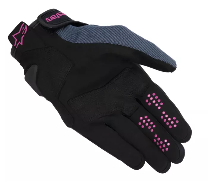 Dámské rukavice Alpinestars Chrome asphalt/black/purple