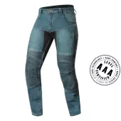 Dámské kalhoty Trilobite Parado Circuit slim fit blue level 2