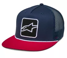 Alpinestars Control Trucker OS navy/red kšiltovka