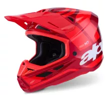 Motokrosová helma Alpinestars SM7 Core red glossy