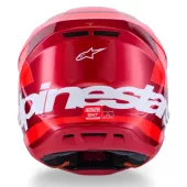 Motokrosová helma Alpinestars SM7 Core red glossy