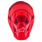 Motokrosová helma Alpinestars SM7 Core red glossy