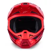Motokrosová helma Alpinestars SM7 Core red glossy