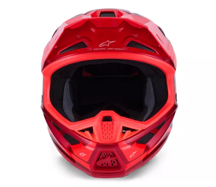 Motokrosová helma Alpinestars SM7 Core red glossy Motokrosová helma Alpinestars SM7 Core red glossy