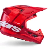 Motokrosová helma Alpinestars SM7 Core red glossy