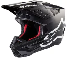 Motokrosová helma Alpinestars SM5 Corp black/grey glossy helmet