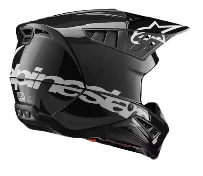 Motokrosová helma Alpinestars SM5 Corp black/grey glossy helmet