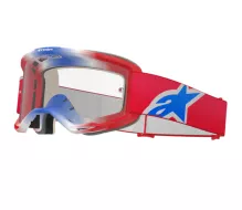 Brýle na moto Alpinestars Vision 5 Corp red/white/blue/clear